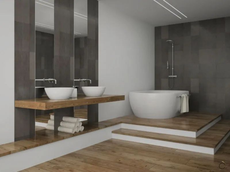 OFF-PLAN ECOLOGICAL CONTEMPORARY VILLA - KEY-IN-HAND in Monte Mayor with views over the green valley, this property has it all, this will be a true jewel for those who love space, luxury, and quality!