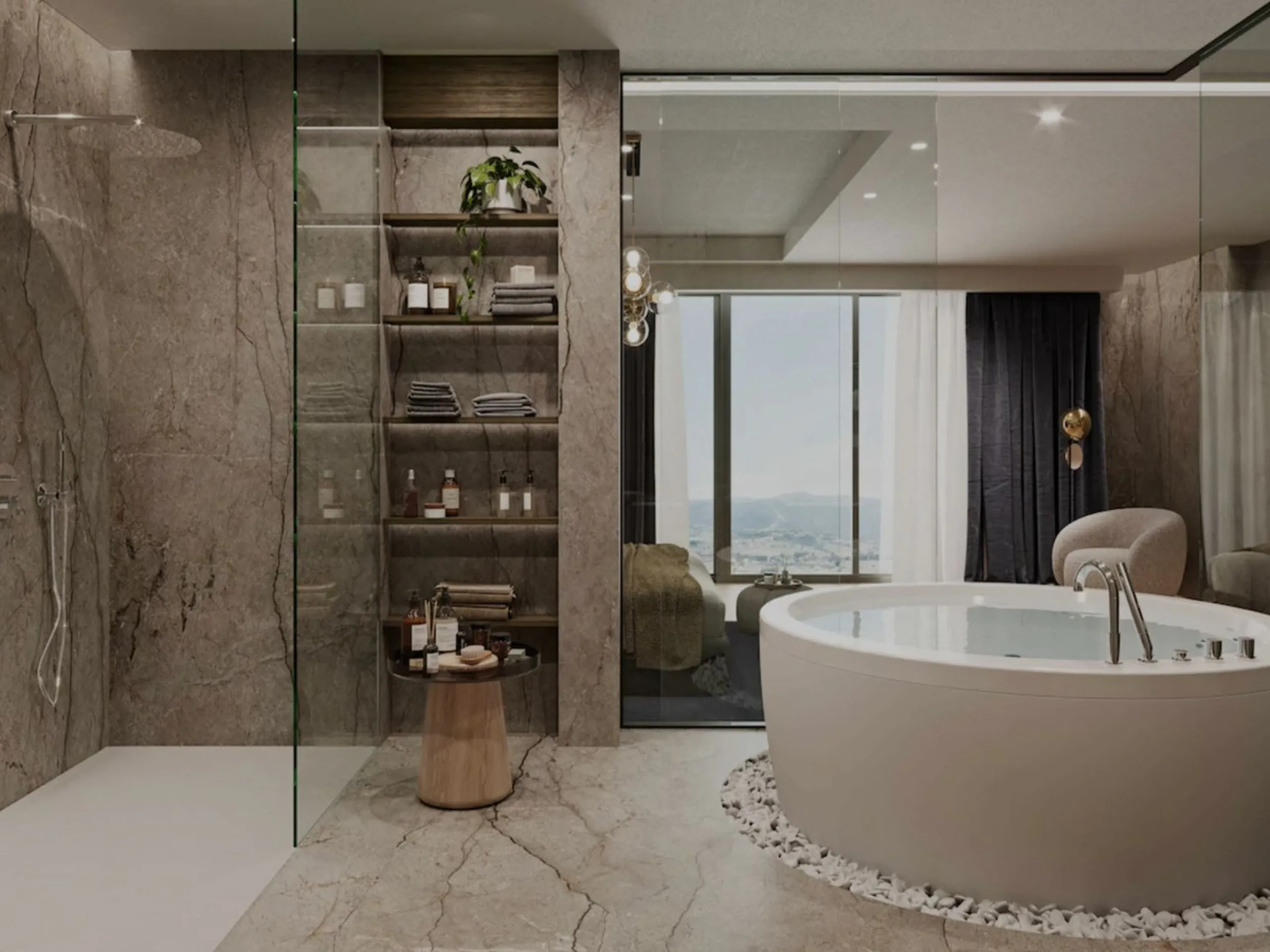 OFF-PLAN ECOLOGICAL CONTEMPORARY VILLA - KEY-IN-HAND in Monte Mayor with views over the green valley, this property has it all, this will be a true jewel for those who love space, luxury, and quality!