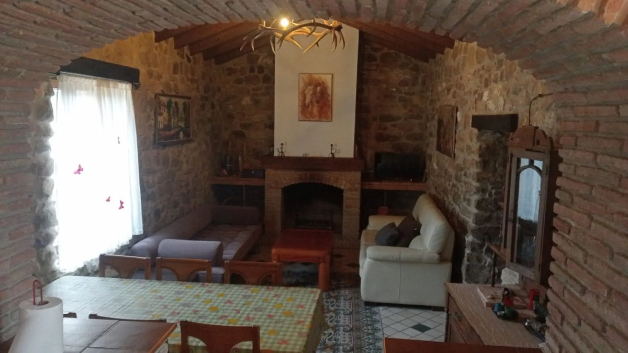 Rustic finca on a remote location. Ideal for nature lovers, family and a very peaceful location with modern comfort. The house is self-sustainable: Solar panels + wind-mill +battery for electricity. Own well for water. Wireless internet connection..
