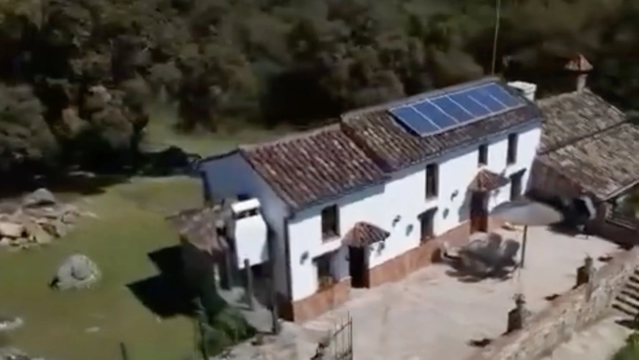 Rustic finca on a remote location. Ideal for nature lovers, family and a very peaceful location with modern comfort. The house is self-sustainable: Solar panels + wind-mill +battery for electricity. Own well for water. Wireless internet connection..