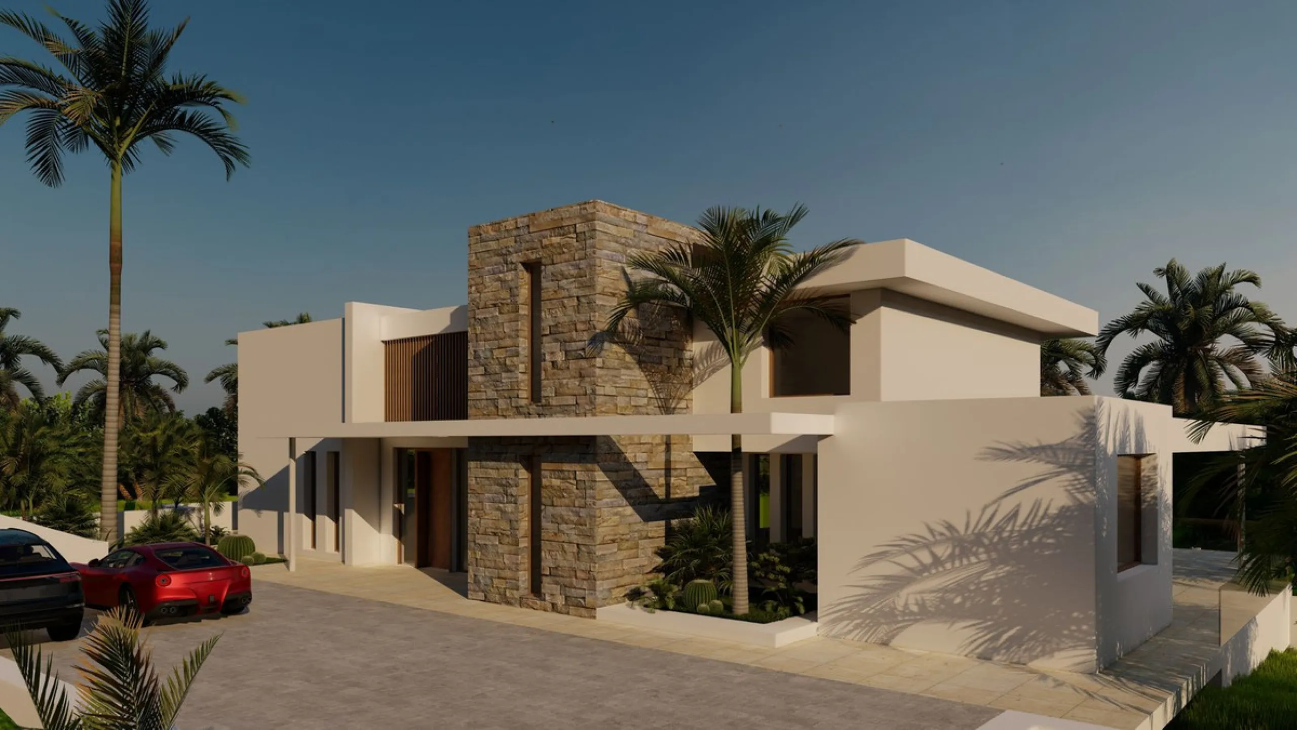 This beautiful contemporary ecological villa is an off plan in the beautiful area of Marbella Club Golf with stunning open golf views and mountain views and shall be finished with the highest specifications possible on 3 floors.