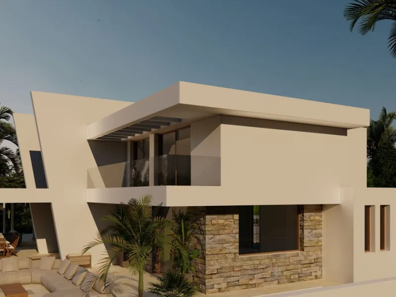 This beautiful contemporary ecological villa is an off plan in the beautiful area of Marbella Club Golf with stunning open golf views and mountain views and shall be finished with the highest specifications possible on 3 floors.