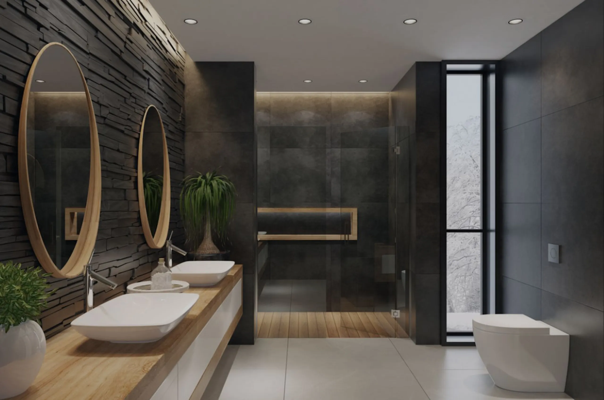 Project and licenses approved so construction can start as soon as the client wants. Off-plan luxury villa, 1st line golf in La Cala Golf consisting of 2 floors and a huge solarium with terrace and pool. This property will have 5 bedrooms, a studio/bedroo