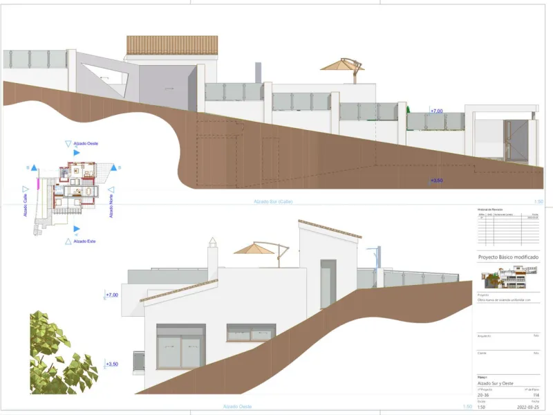 Project and licenses approved so construction can start as soon as the client wants. Off-plan luxury villa, 1st line golf in La Cala Golf consisting of 2 floors and a huge solarium with terrace and pool. This property will have 5 bedrooms, a studio/bedroo