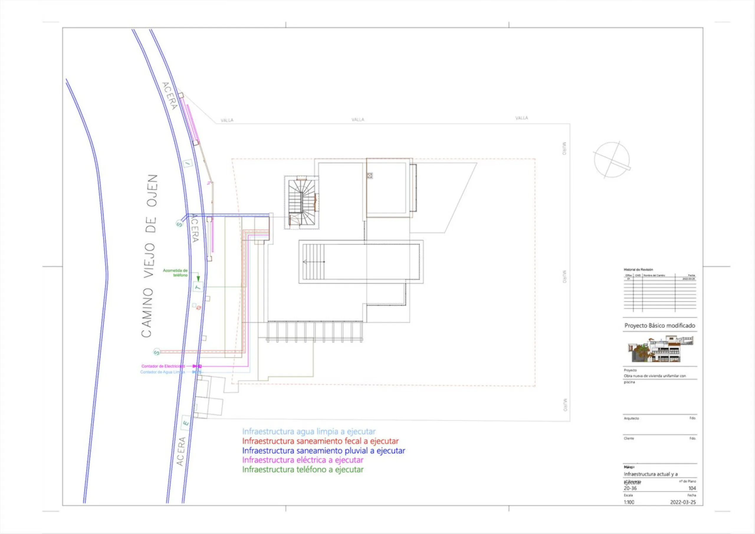 Project and licenses approved so construction can start as soon as the client wants. Off-plan luxury villa, 1st line golf in La Cala Golf consisting of 2 floors and a huge solarium with terrace and pool. This property will have 5 bedrooms, a studio/bedroo