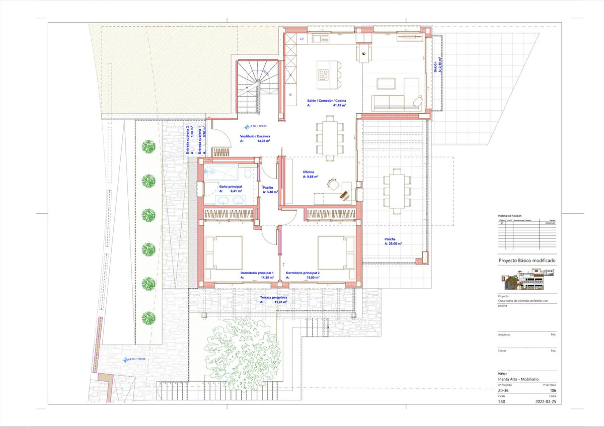 Project and licenses approved so construction can start as soon as the client wants. Off-plan luxury villa, 1st line golf in La Cala Golf consisting of 2 floors and a huge solarium with terrace and pool. This property will have 5 bedrooms, a studio/bedroo