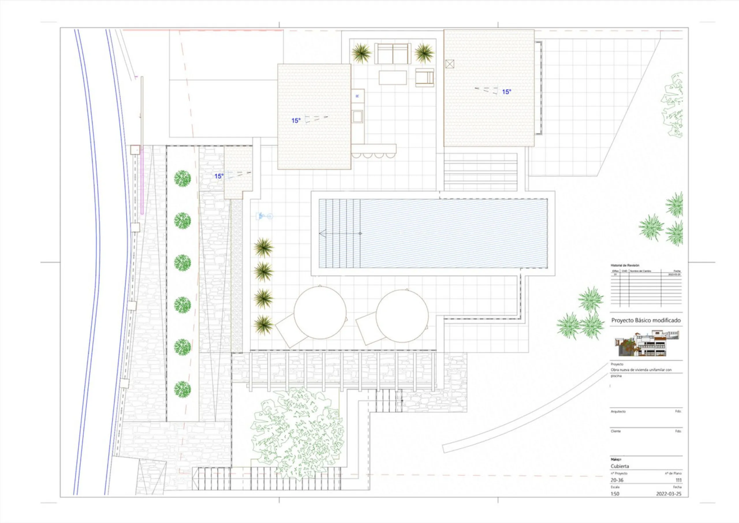 Project and licenses approved so construction can start as soon as the client wants. Off-plan luxury villa, 1st line golf in La Cala Golf consisting of 2 floors and a huge solarium with terrace and pool. This property will have 5 bedrooms, a studio/bedroo