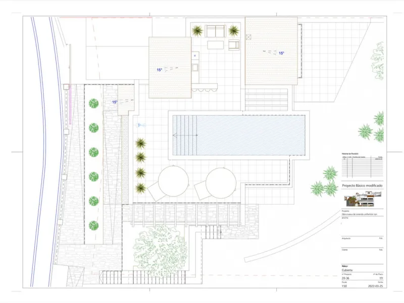 Project and licenses approved so construction can start as soon as the client wants. Off-plan luxury villa, 1st line golf in La Cala Golf consisting of 2 floors and a huge solarium with terrace and pool. This property will have 5 bedrooms, a studio/bedroo