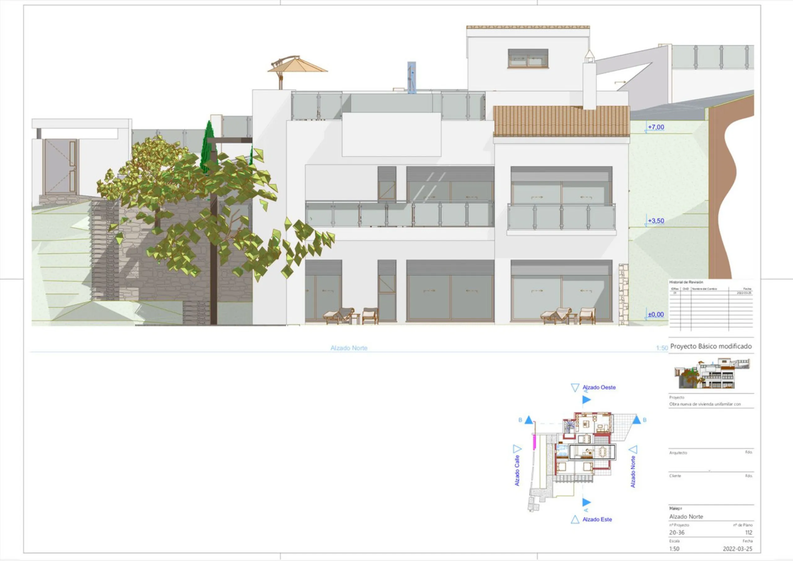 Project and licenses approved so construction can start as soon as the client wants. Off-plan luxury villa, 1st line golf in La Cala Golf consisting of 2 floors and a huge solarium with terrace and pool. This property will have 5 bedrooms, a studio/bedroo