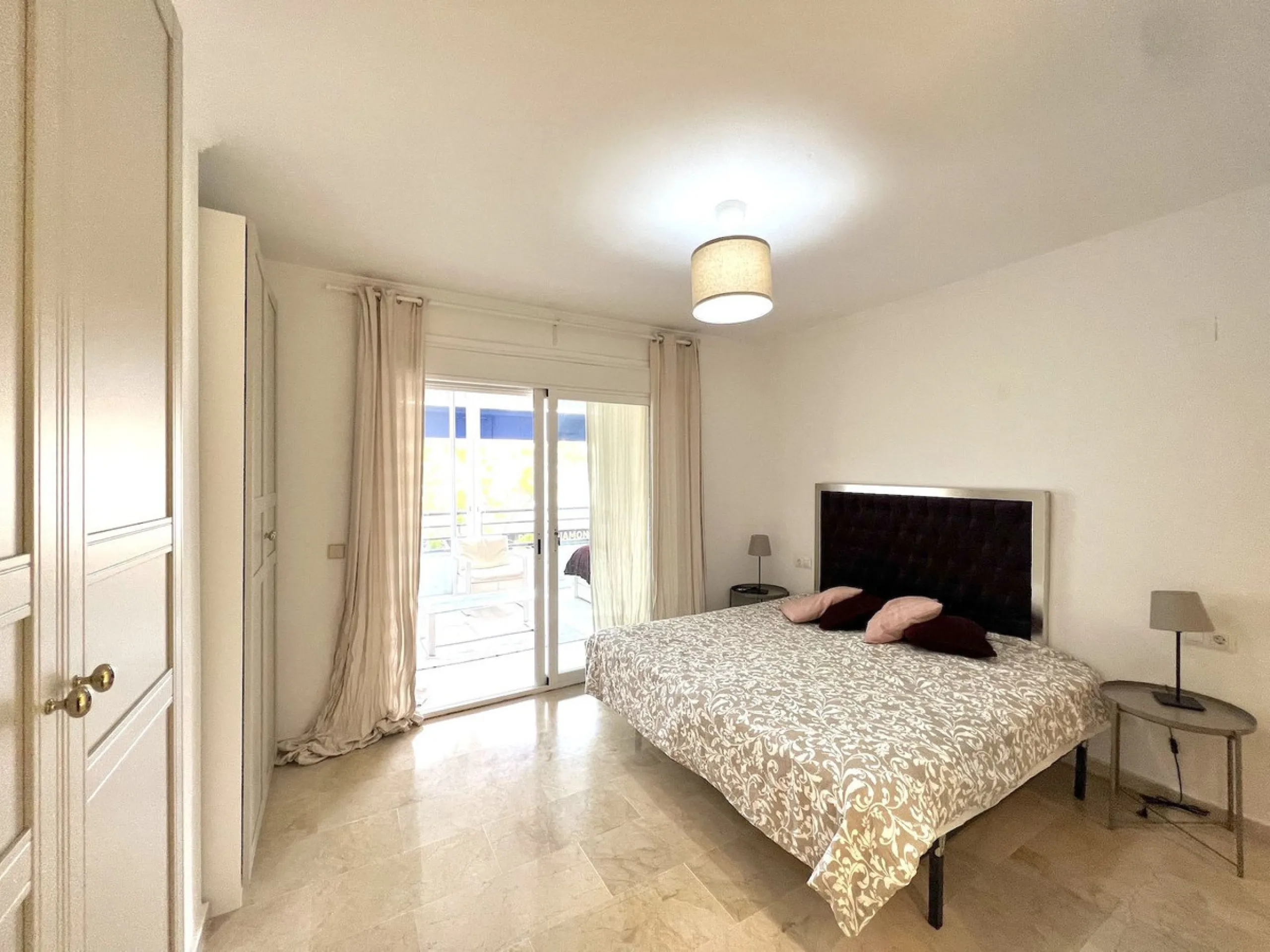 Renovated apartment converted two bedrooms on three bedroom,