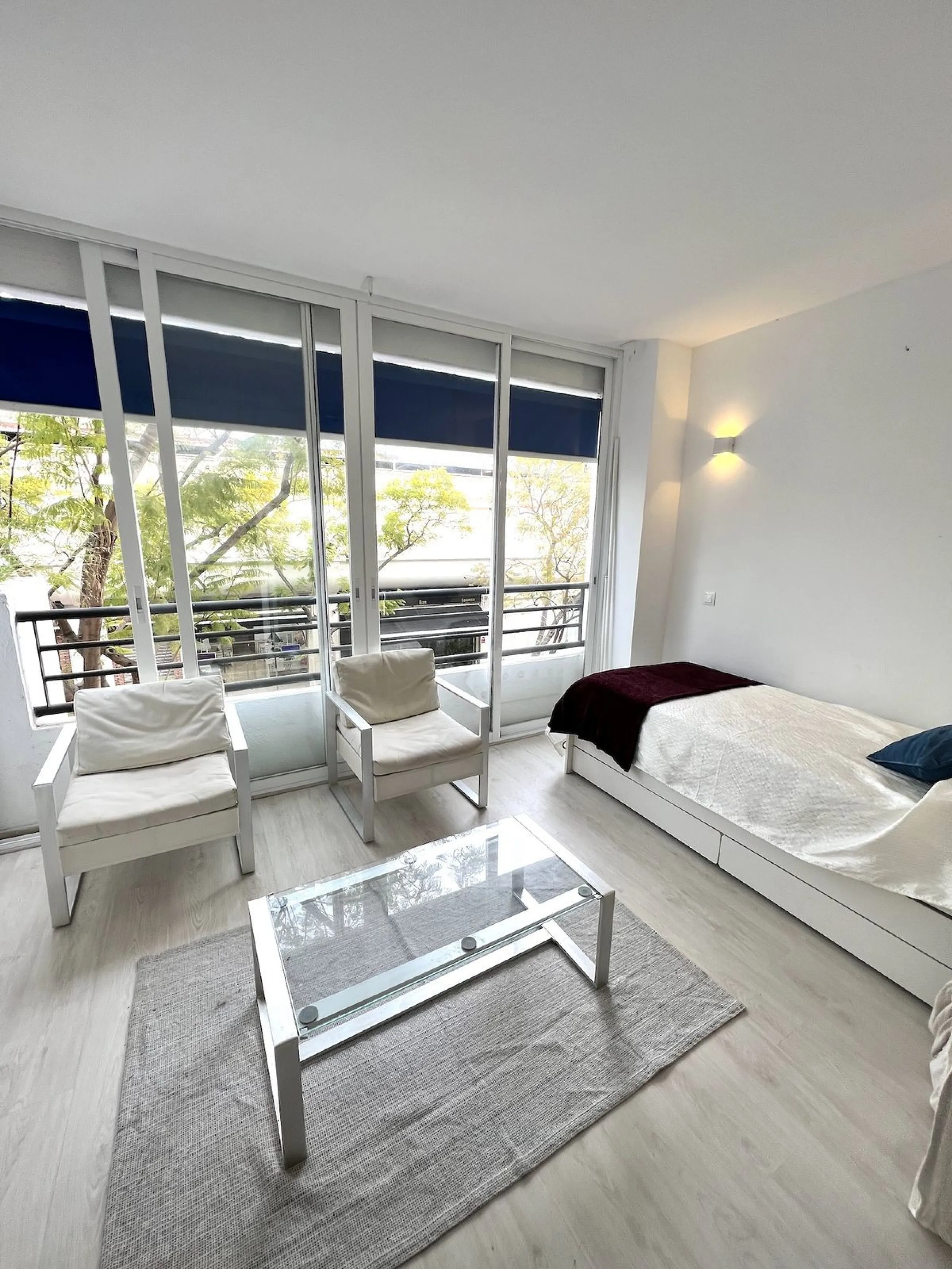 Renovated apartment converted two bedrooms on three bedroom,