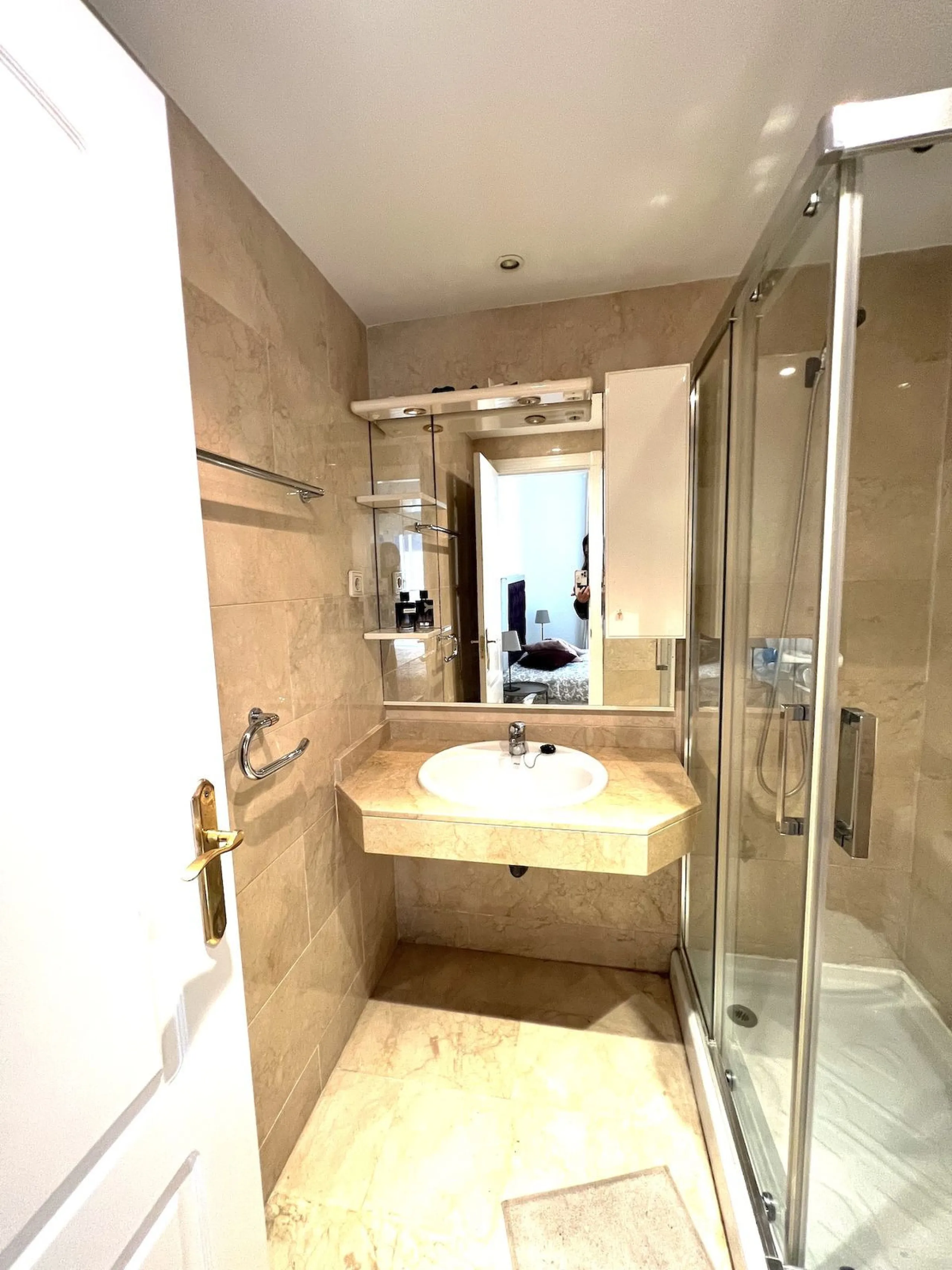 Renovated apartment converted two bedrooms on three bedroom,