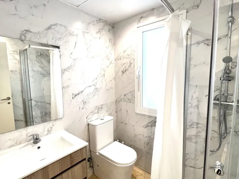Renovated apartment converted two bedrooms on three bedroom,