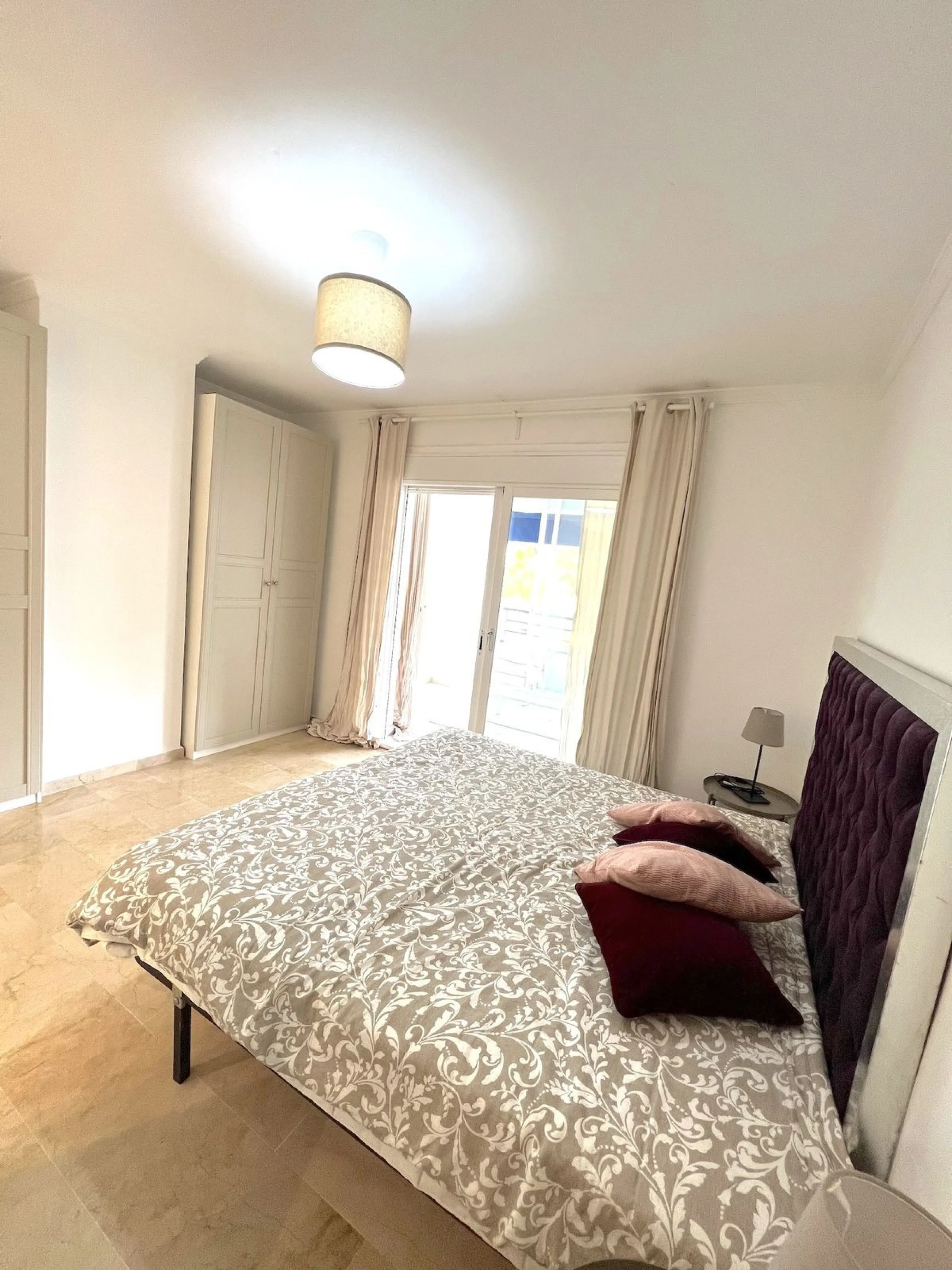 Renovated apartment converted two bedrooms on three bedroom,