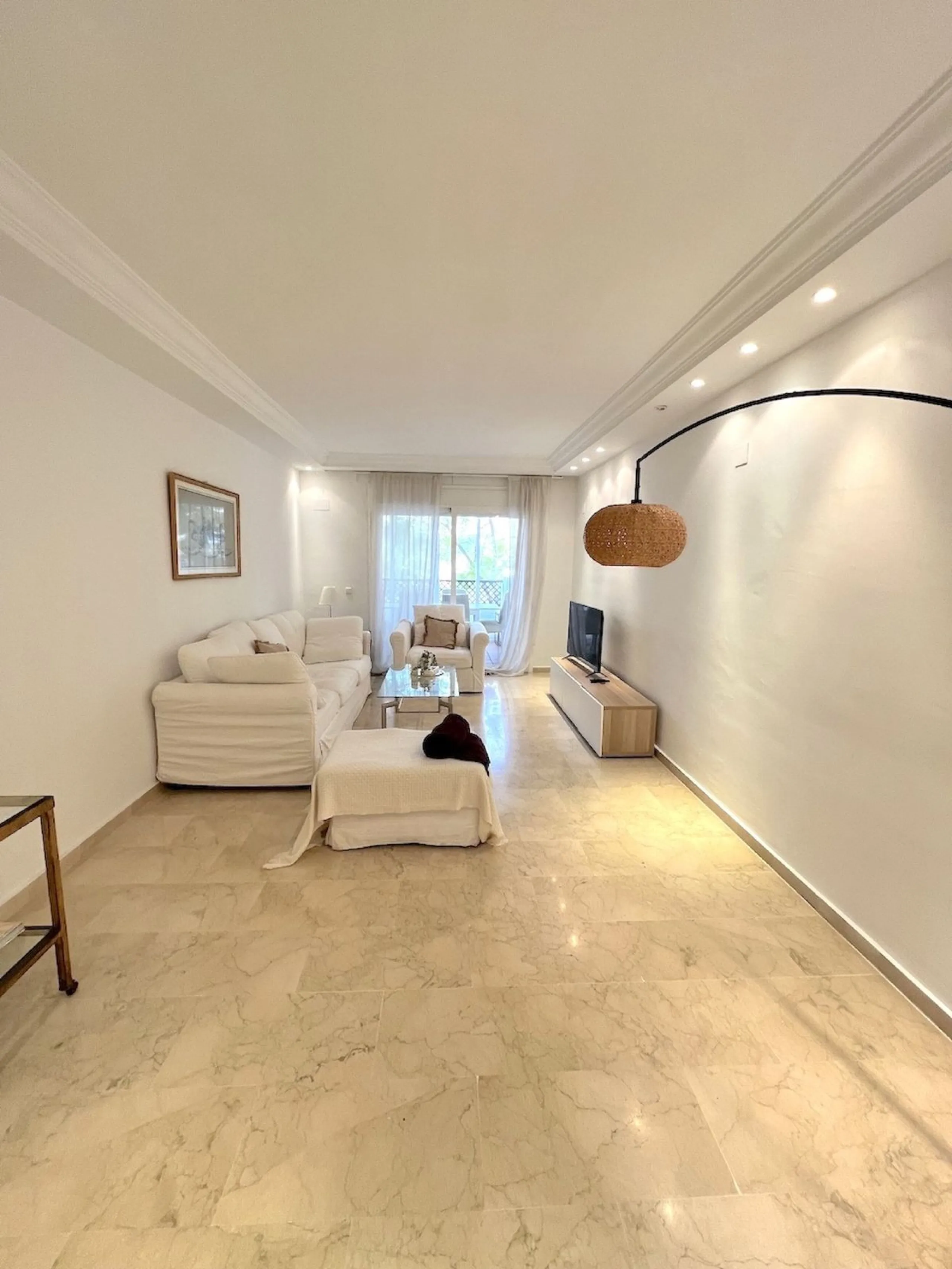 Renovated apartment converted two bedrooms on three bedroom,