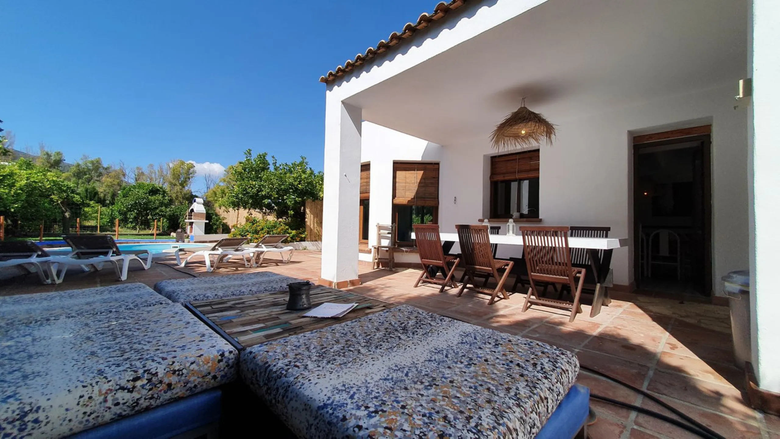 Charming Country Property for sale featuring two houses and two apartments, along with two swimming pools. This property holds a licence for rural tourism and is conveniently located very close to the town, surrounded by a fence ensuring privacy and secur