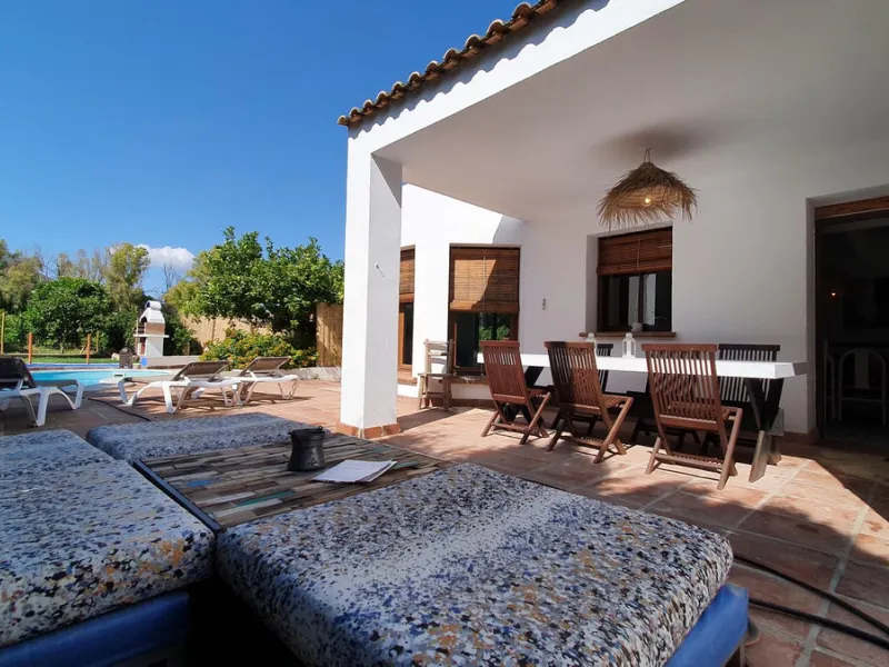 Charming Country Property for sale featuring two houses and two apartments, along with two swimming pools. This property holds a licence for rural tourism and is conveniently located very close to the town, surrounded by a fence ensuring privacy and secur