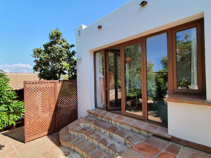 Charming Country Property for sale featuring two houses and two apartments, along with two swimming pools. This property holds a licence for rural tourism and is conveniently located very close to the town, surrounded by a fence ensuring privacy and secur
