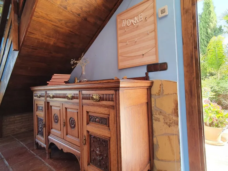 Charming Country Property for sale featuring two houses and two apartments, along with two swimming pools. This property holds a licence for rural tourism and is conveniently located very close to the town, surrounded by a fence ensuring privacy and secur