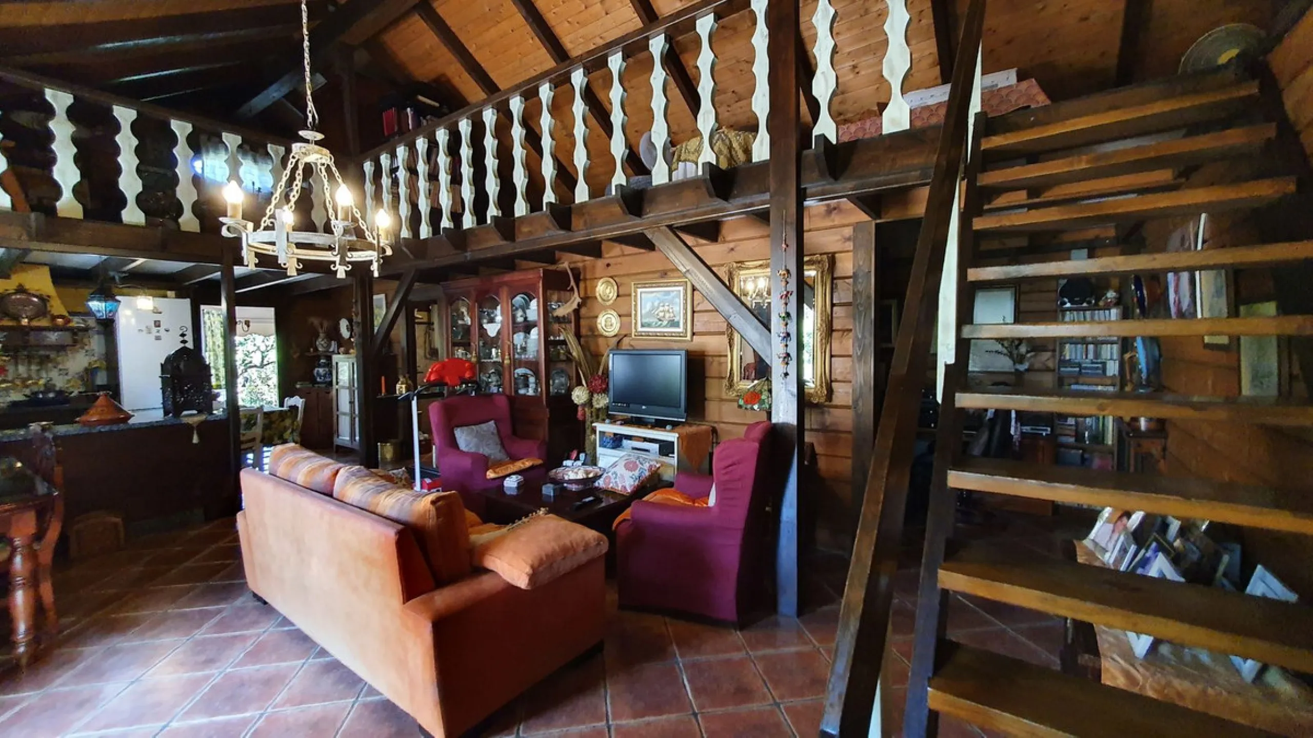 Charming Country Property for sale featuring two houses and two apartments, along with two swimming pools. This property holds a licence for rural tourism and is conveniently located very close to the town, surrounded by a fence ensuring privacy and secur