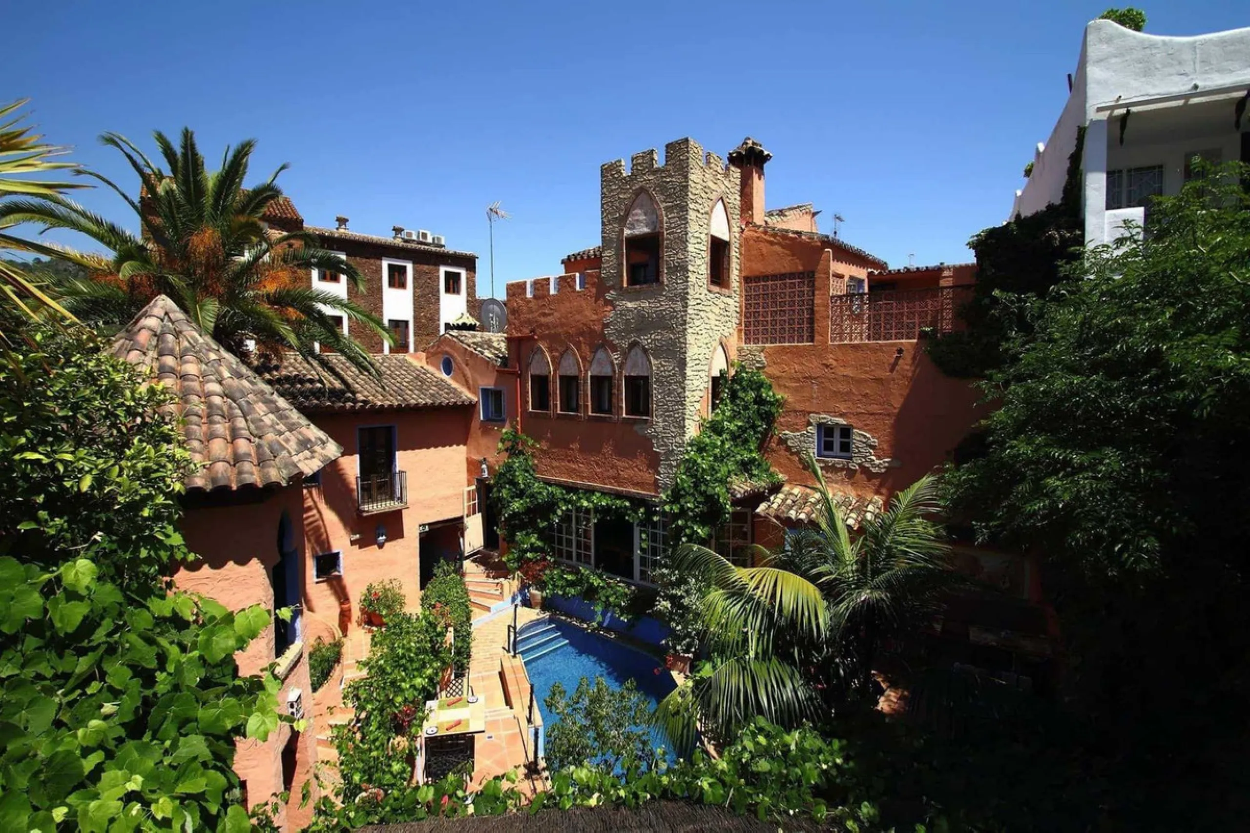 Tucked away in the mountain village of Benahavis is this hotel. A small rustic, yet elegant world of great smiles, warm welcomes, refined service and a true andalucian feel awaits you. The true feeling of being far away, yet you are at home away from home