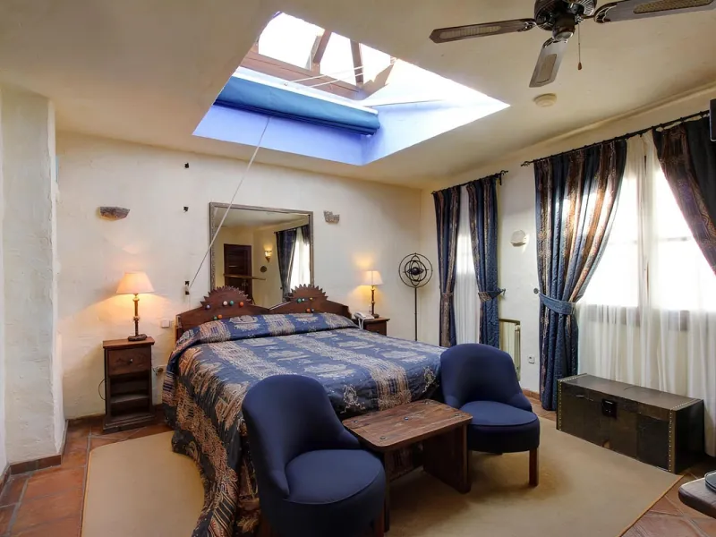 Tucked away in the mountain village of Benahavis is this hotel. A small rustic, yet elegant world of great smiles, warm welcomes, refined service and a true andalucian feel awaits you. The true feeling of being far away, yet you are at home away from home