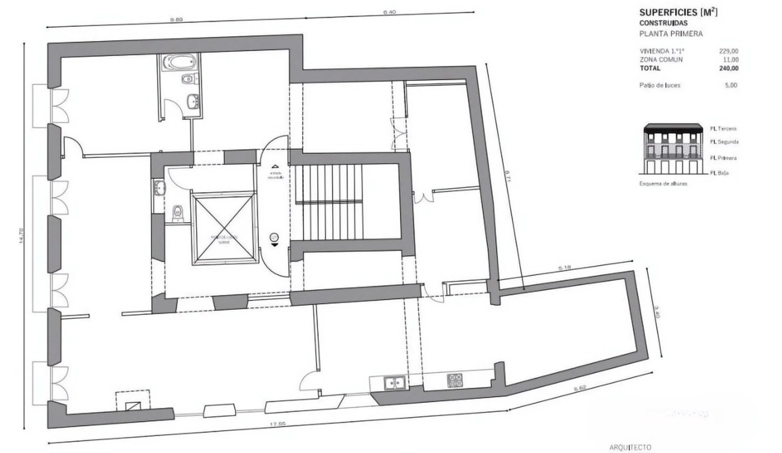 INVESTMENT OPPORTUNITY, MÁLAGA CITY CENTER, FOR SALE bare ownership (The owner is 93 years old)