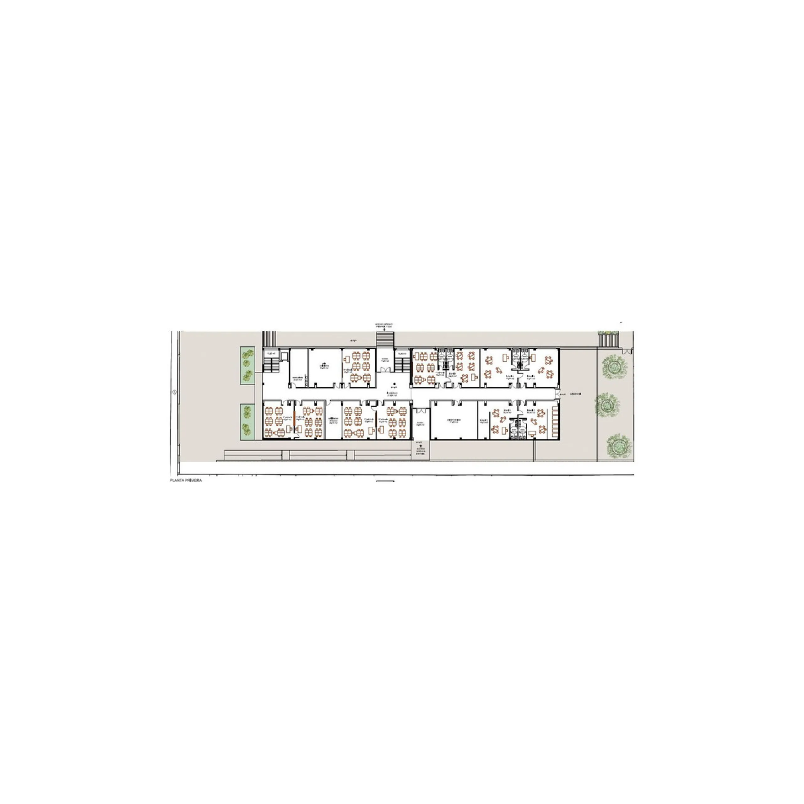 Property built with the idea of housing a private school, which can now be adapted, extended and new buildings constructed, on a plot of 12,692 m2 for rent to buy, with a net buildability of 1.5 m2t/m2s and a ground floor occupation of 60%, of which 2,626