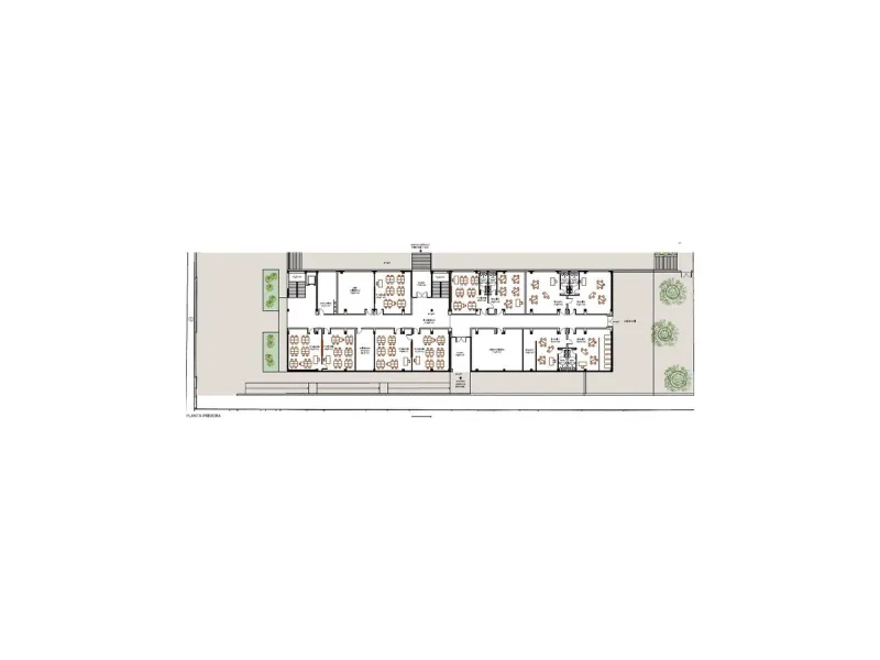 Property built with the idea of housing a private school, which can now be adapted, extended and new buildings constructed, on a plot of 12,692 m2 for rent to buy, with a net buildability of 1.5 m2t/m2s and a ground floor occupation of 60%, of which 2,626