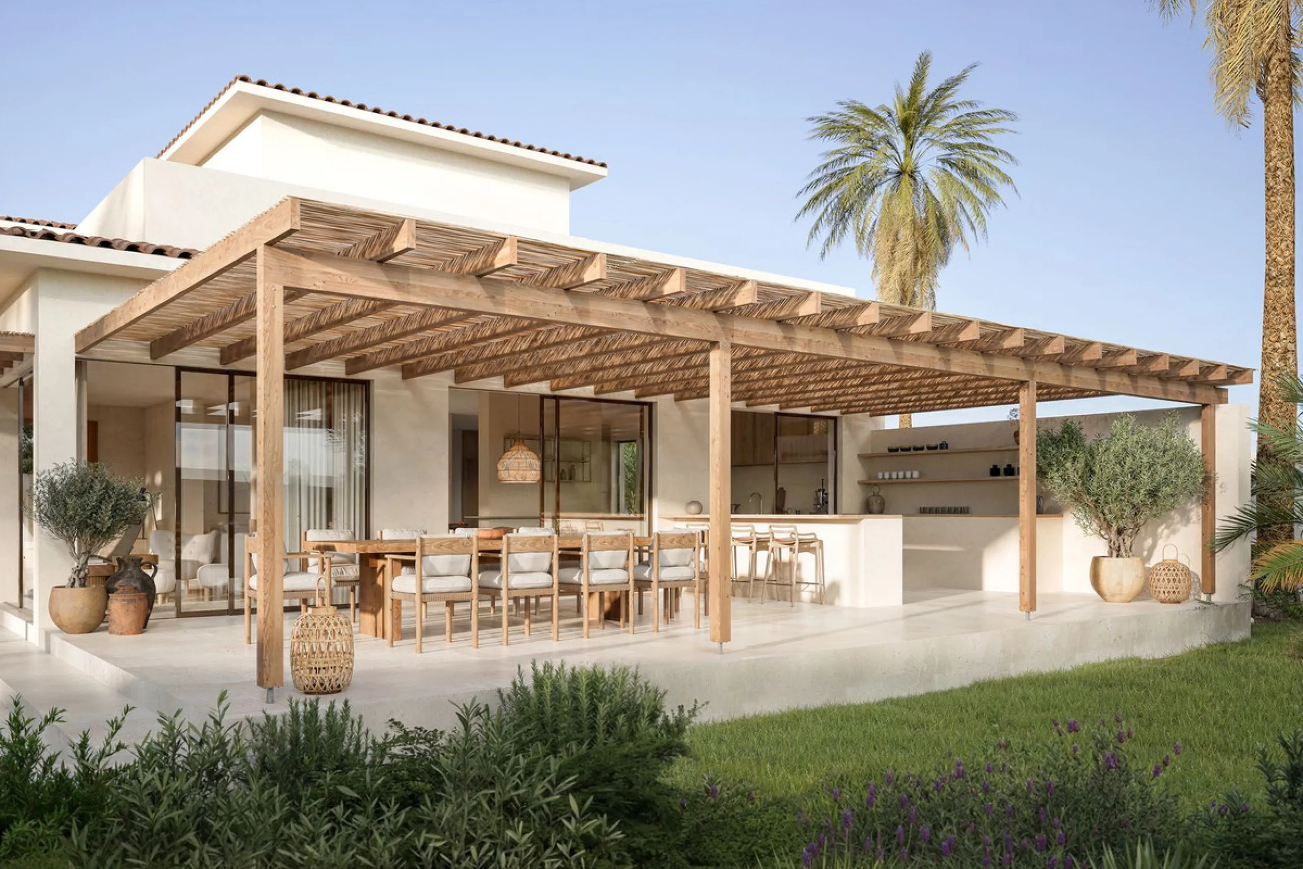 Imagine owning a detached villa in Marbella where elegance meets comfort. This home features 4 bedrooms, 4 bathrooms, an infinity-edge pool, a landscaped private garden, and 114 m² of terraces, perfect for soaking up the sun or entertaining friends and fa