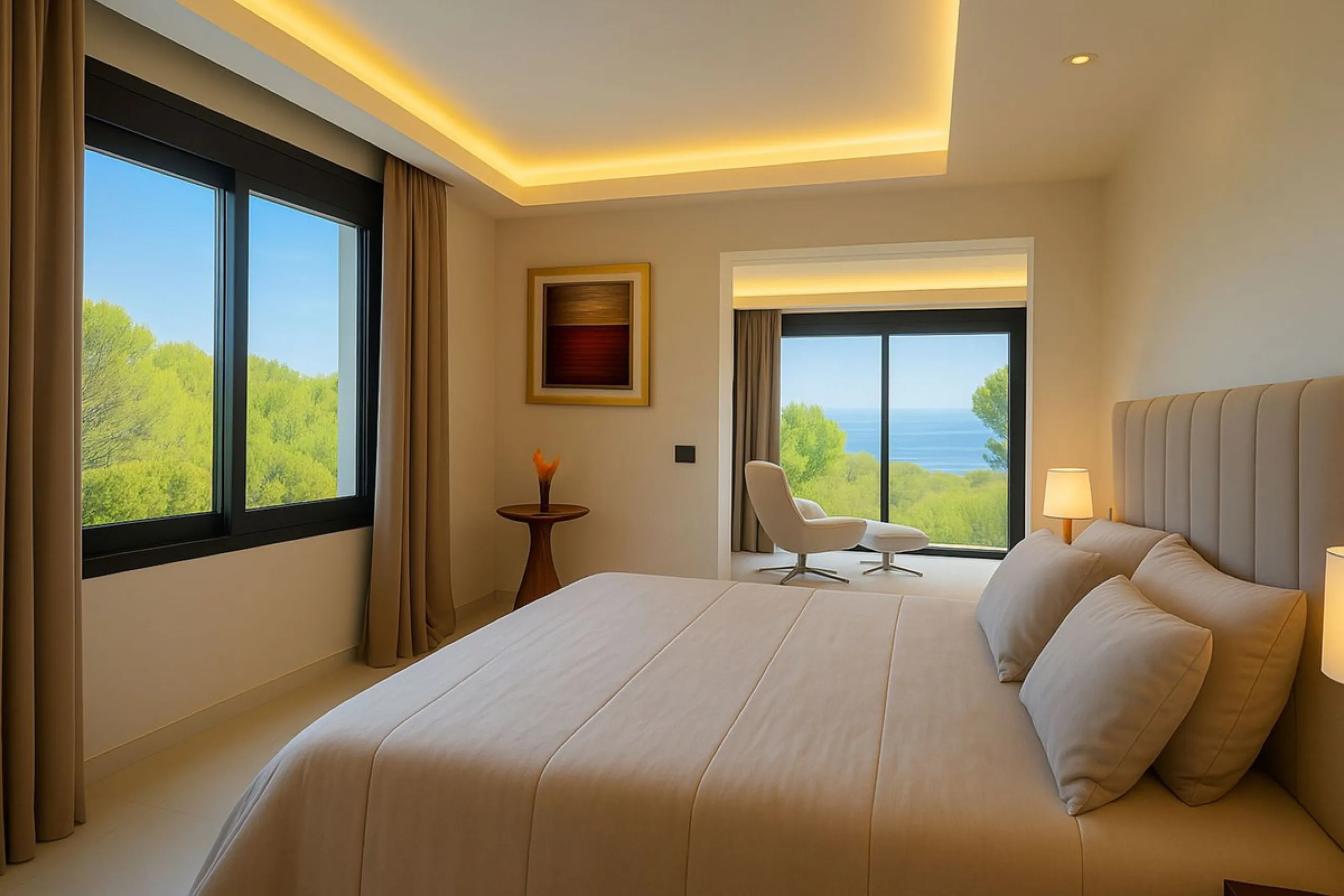 Exceptional Investment Opportunity – Contemporary Villa with 360° Panoramic Sea, Forest & Mountain Views