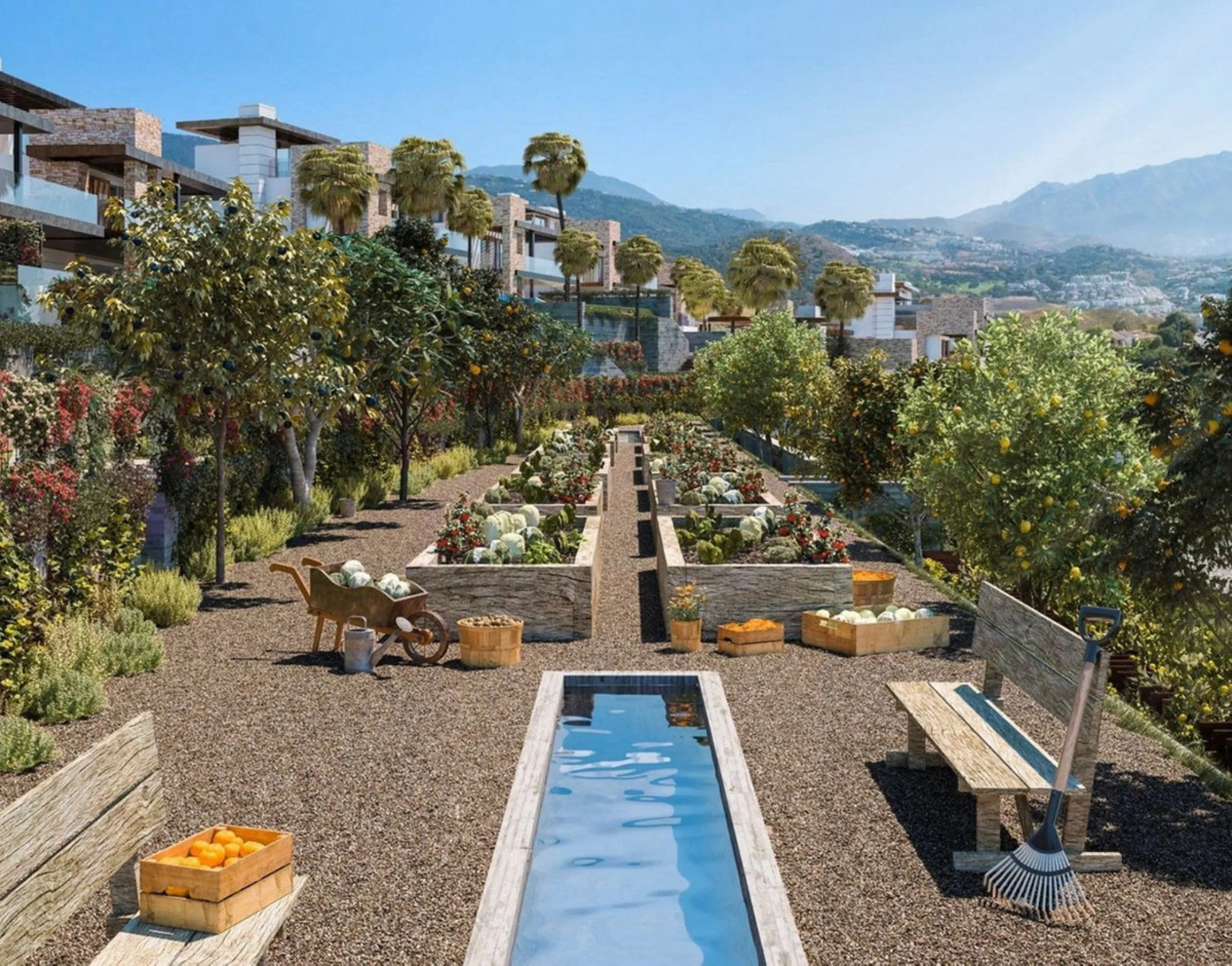 Contemporary villa with panoramic views of the Mediterranean and La Concha.