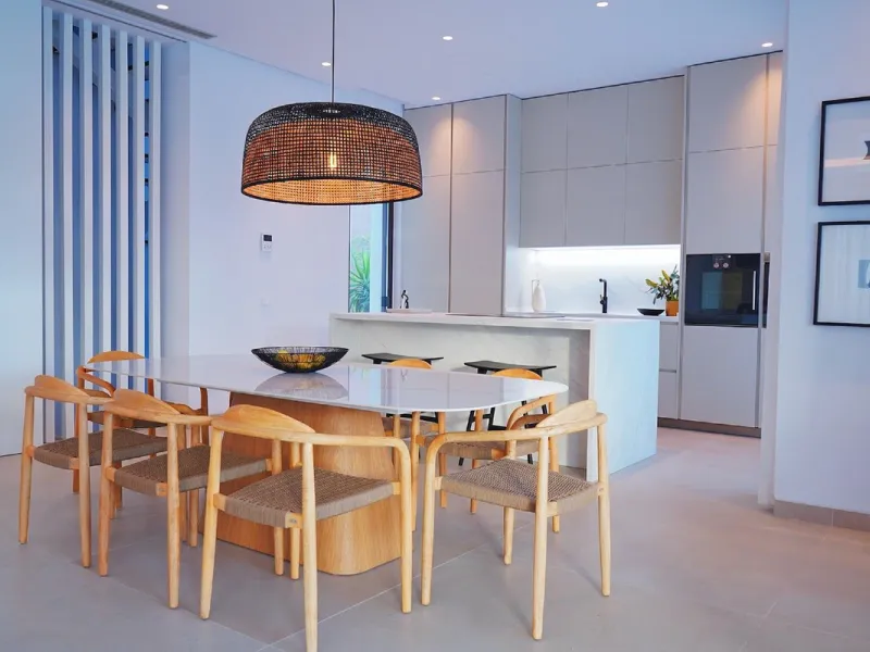 Modern luxury villa of exceptional qualities is located in a gated community, consisting of only 12 villas, with 24 hour security guards and concierge services situated in a green oasis on the edge of the famous Golden Mile and just a few metres from the 