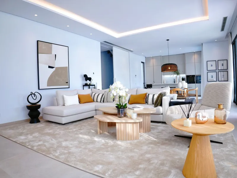 Modern luxury villa of exceptional qualities is located in a gated community, consisting of only 12 villas, with 24 hour security guards and concierge services situated in a green oasis on the edge of the famous Golden Mile and just a few metres from the 
