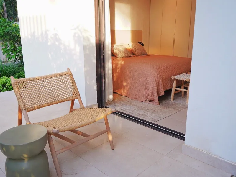 Modern luxury villa of exceptional qualities is located in a gated community, consisting of only 12 villas, with 24 hour security guards and concierge services situated in a green oasis on the edge of the famous Golden Mile and just a few metres from the 