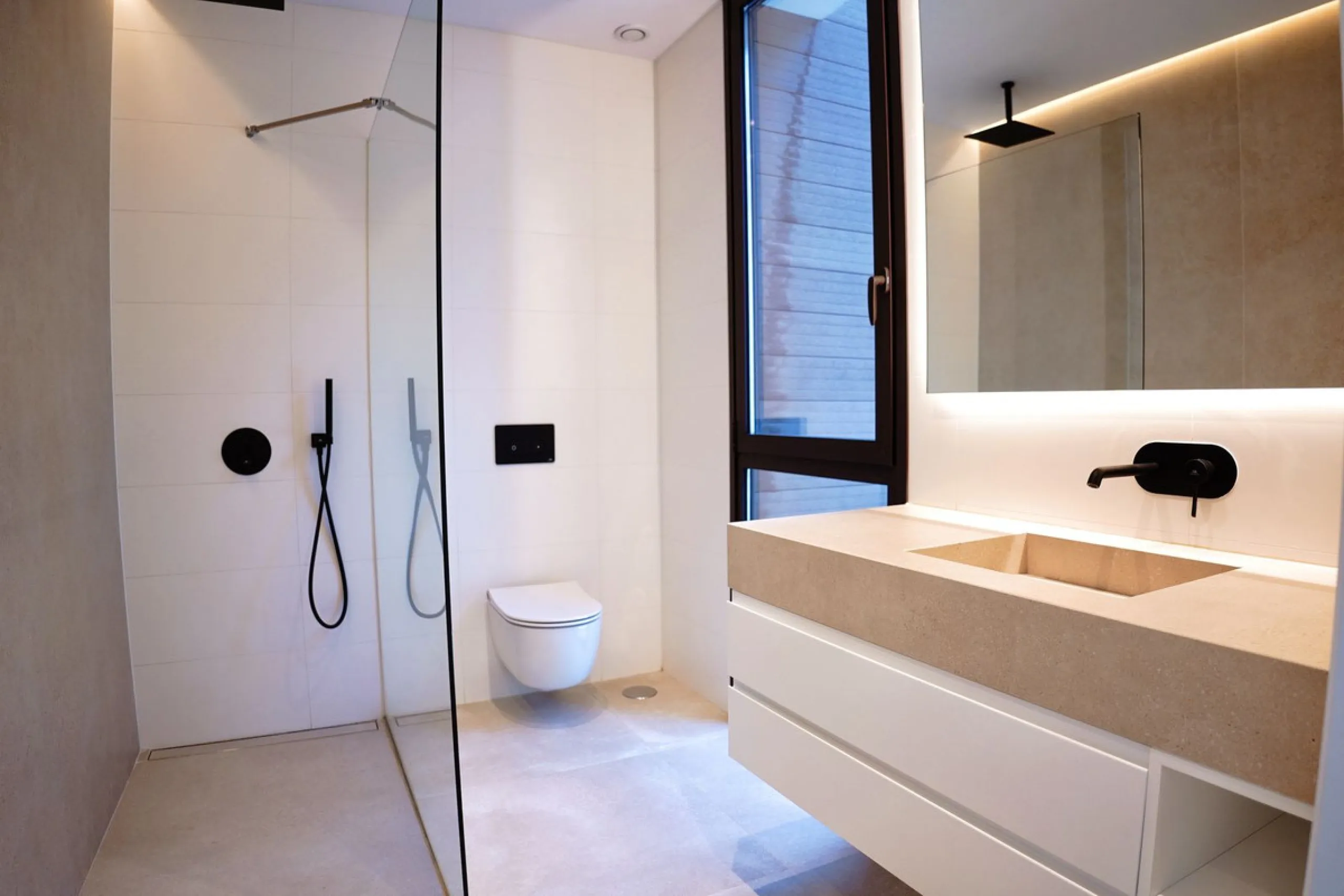 Modern luxury villa of exceptional qualities is located in a gated community, consisting of only 12 villas, with 24 hour security guards and concierge services situated in a green oasis on the edge of the famous Golden Mile and just a few metres from the 