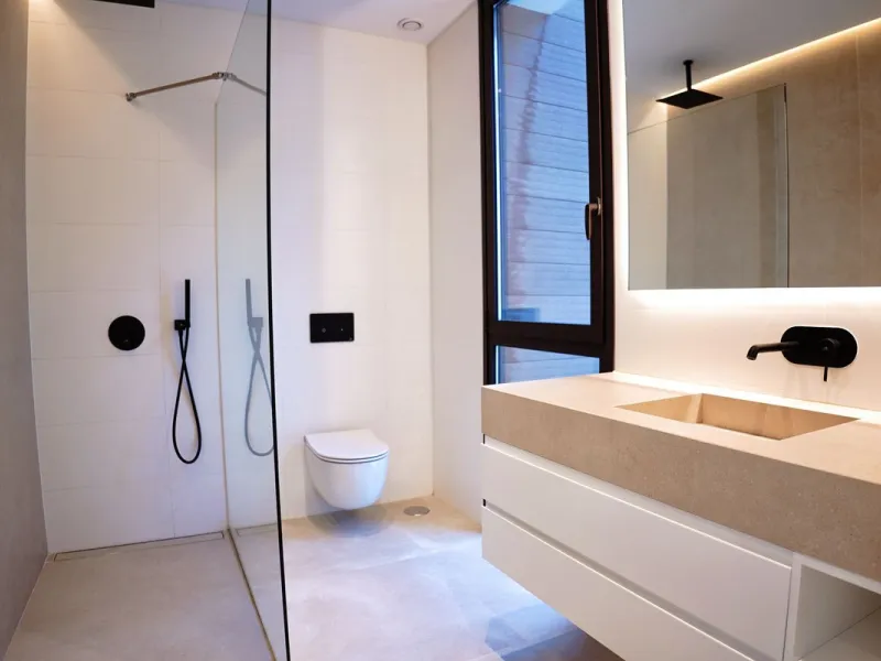 Modern luxury villa of exceptional qualities is located in a gated community, consisting of only 12 villas, with 24 hour security guards and concierge services situated in a green oasis on the edge of the famous Golden Mile and just a few metres from the 