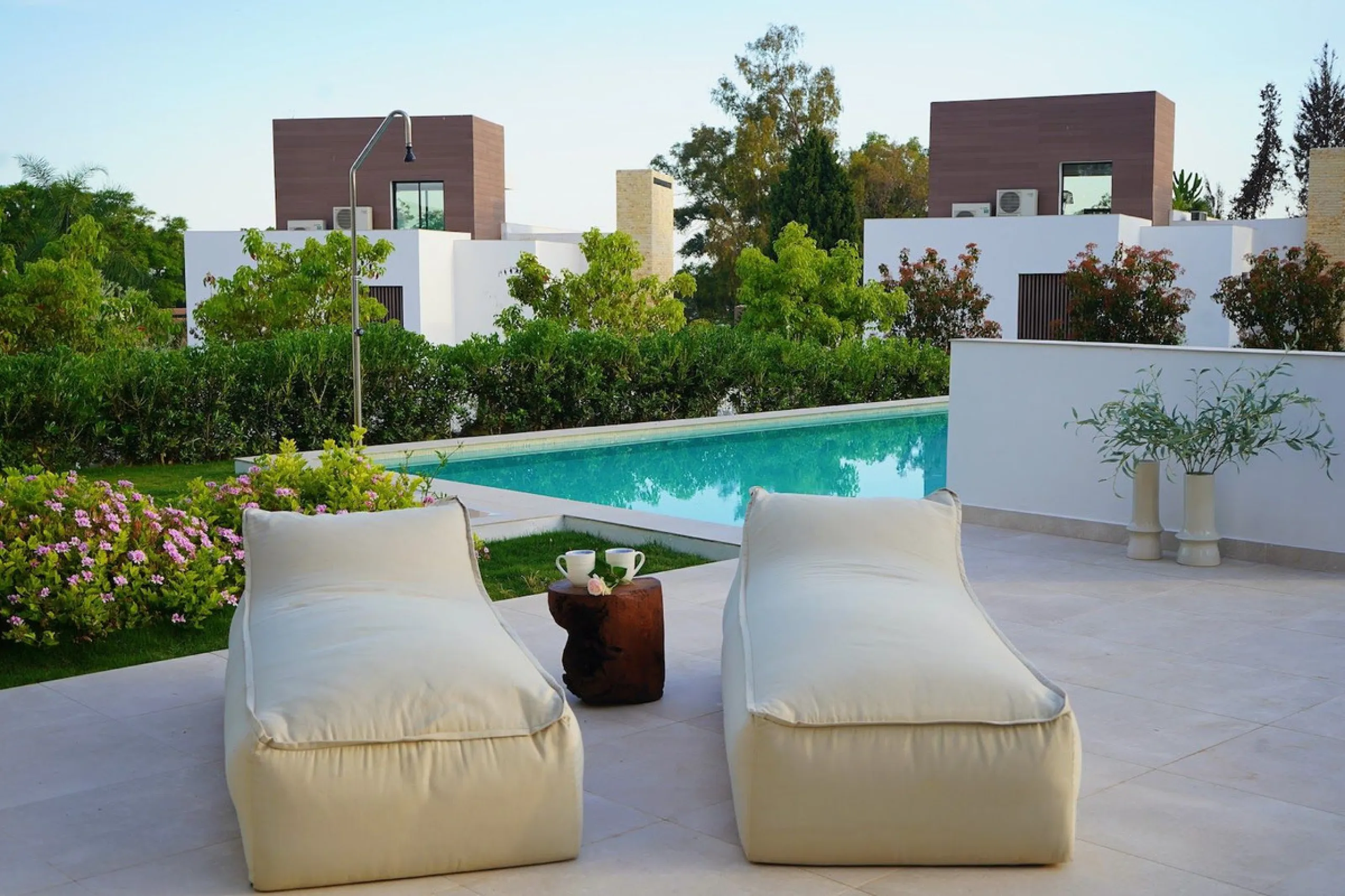 Modern luxury villa of exceptional qualities is located in a gated community, consisting of only 12 villas, with 24 hour security guards and concierge services situated in a green oasis on the edge of the famous Golden Mile and just a few metres from the 