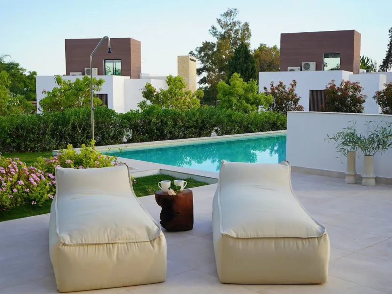 Modern luxury villa of exceptional qualities is located in a gated community, consisting of only 12 villas, with 24 hour security guards and concierge services situated in a green oasis on the edge of the famous Golden Mile and just a few metres from the 