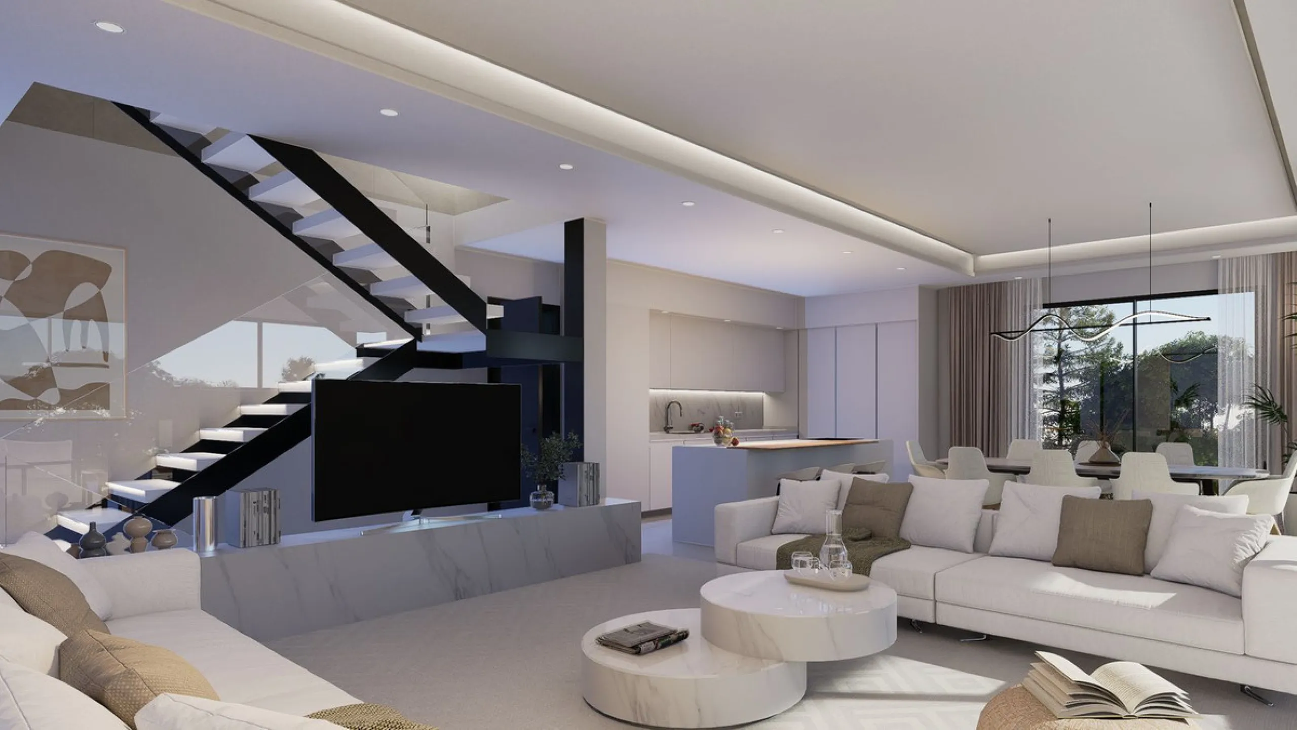 LUXURY CONTEMPORARY TAILOR-MADE VILLA IN MARBELLA WITH BUILDING LICENSE.