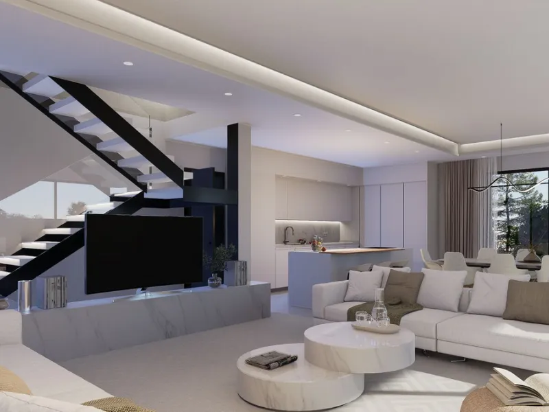 LUXURY CONTEMPORARY TAILOR-MADE VILLA IN MARBELLA WITH BUILDING LICENSE.