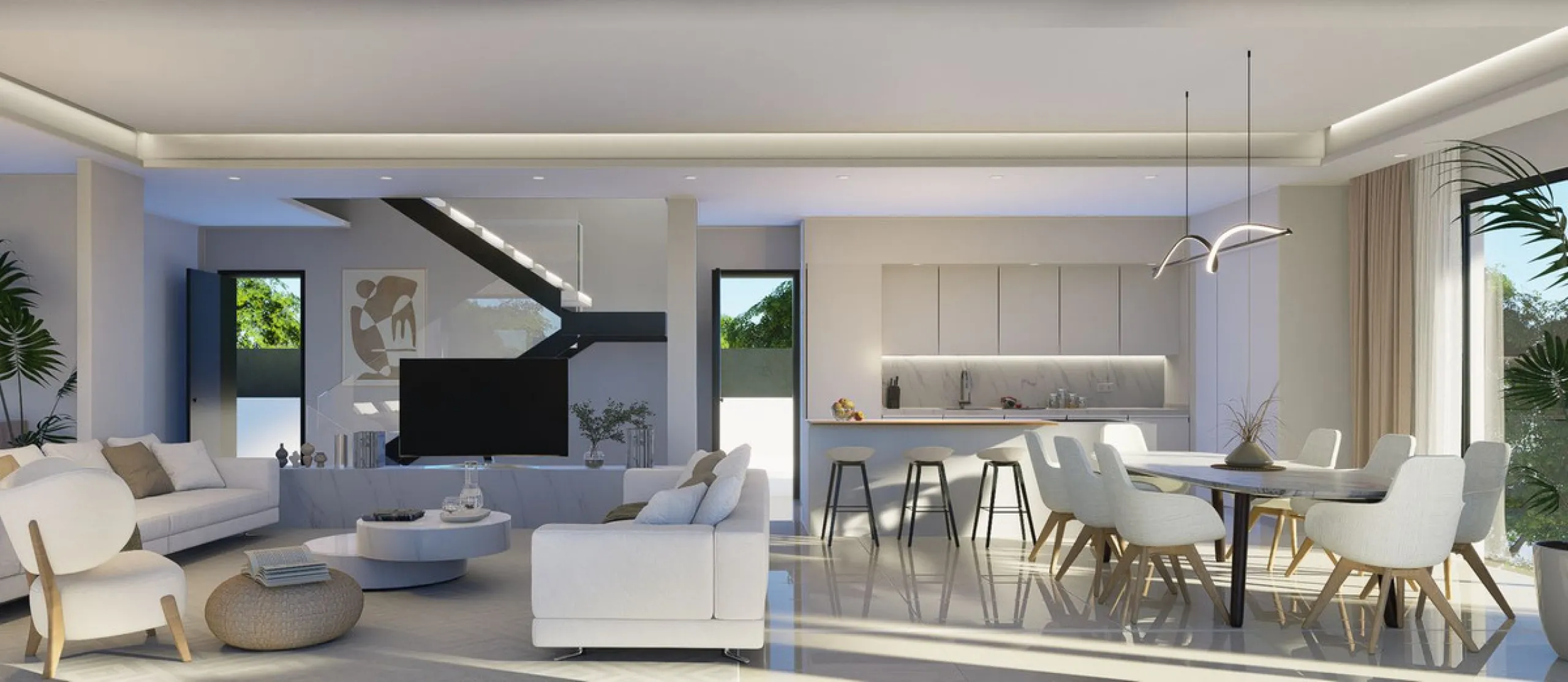 LUXURY CONTEMPORARY TAILOR-MADE VILLA IN MARBELLA WITH BUILDING LICENSE.