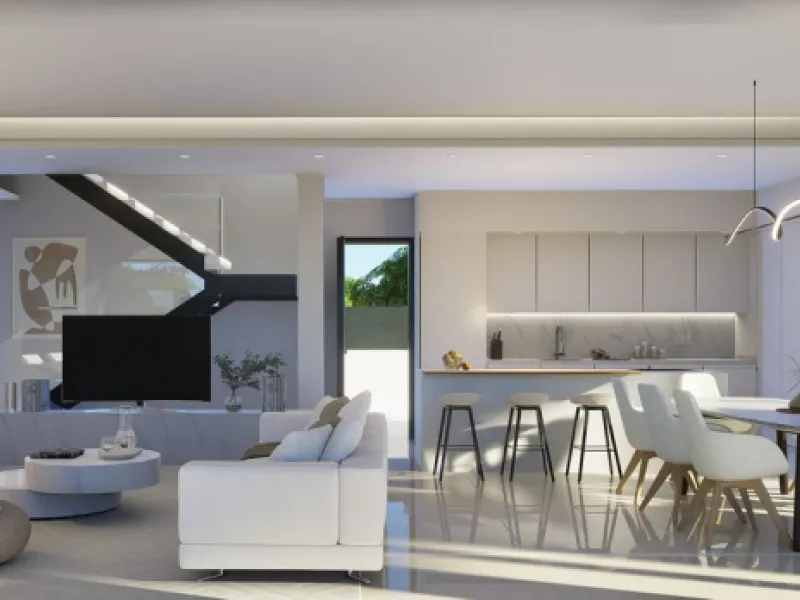 LUXURY CONTEMPORARY TAILOR-MADE VILLA IN MARBELLA WITH BUILDING LICENSE.