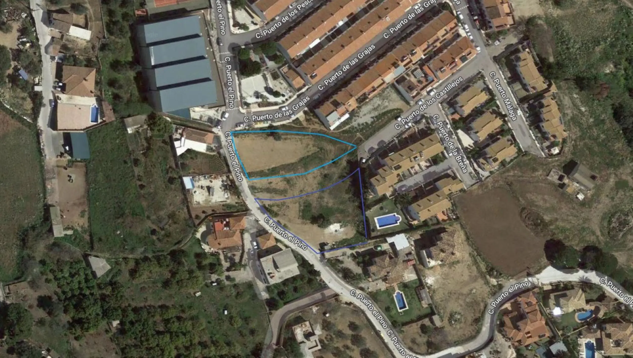 2 COMMERCIAL PLOTS FOR SALE near MIJAS PUEBLO with project to build promotion of:
