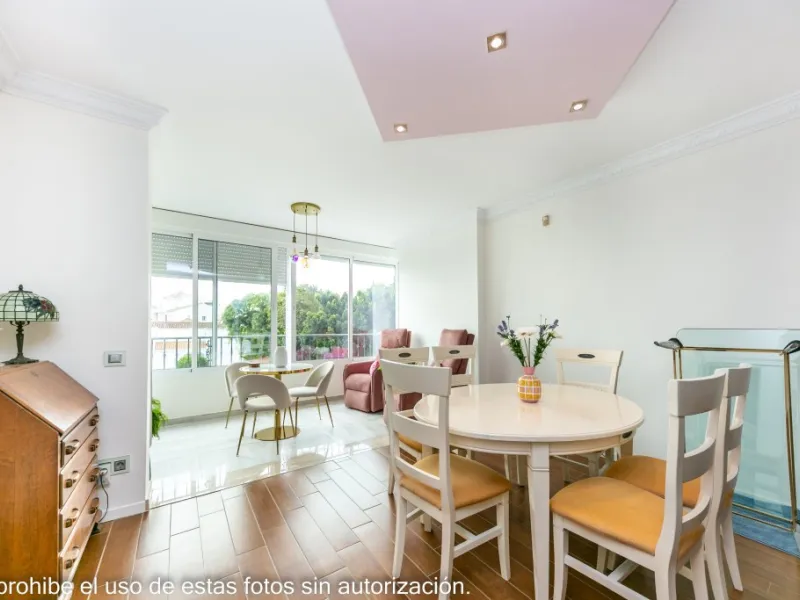 Large apartment in La Cala de Mijas on the second line of the beach.