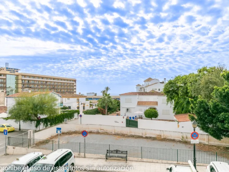 Large apartment in La Cala de Mijas on the second line of the beach.