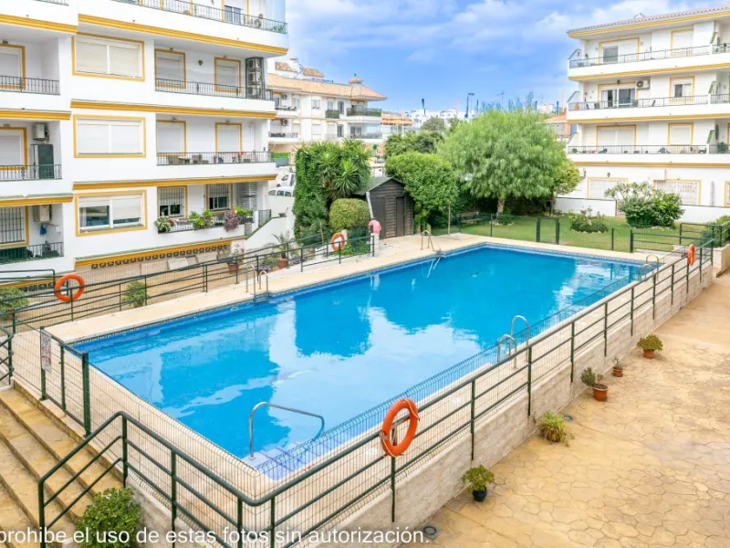 Large apartment in La Cala de Mijas on the second line of the beach.