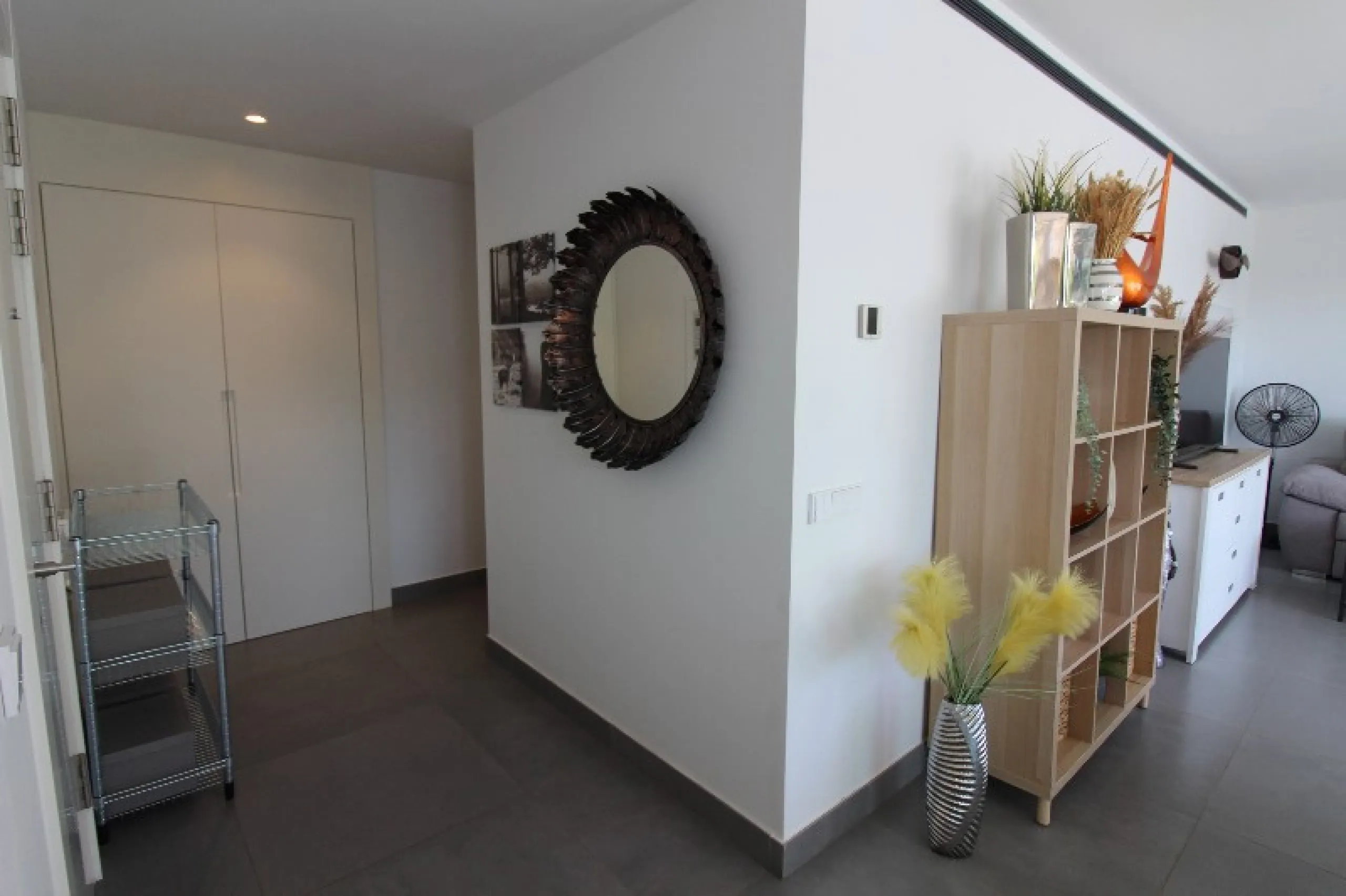 Fantastic  apartment located in the sought-after area  Higueron. The apartment is ready to move into. This beautiful apartment consists of two bedrooms and two lovely large bathrooms. Modern kitchen with everything and open to the beautiful living/dining 