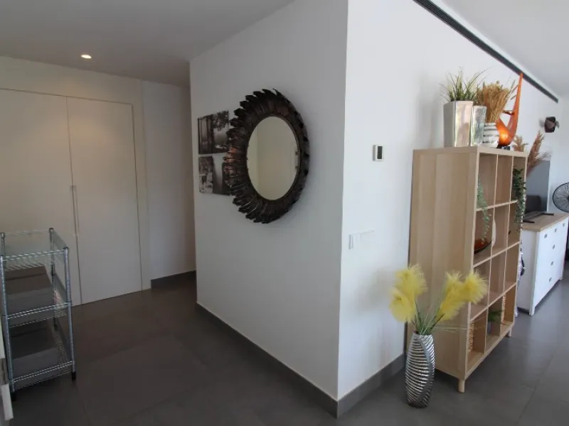 Fantastic  apartment located in the sought-after area  Higueron. The apartment is ready to move into. This beautiful apartment consists of two bedrooms and two lovely large bathrooms. Modern kitchen with everything and open to the beautiful living/dining 