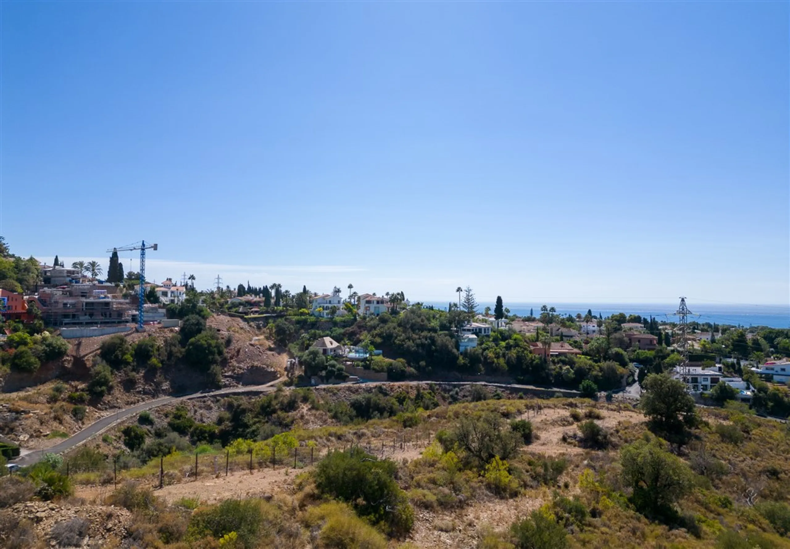Fantastic, large, elevated, corner plot available in El Rosario.